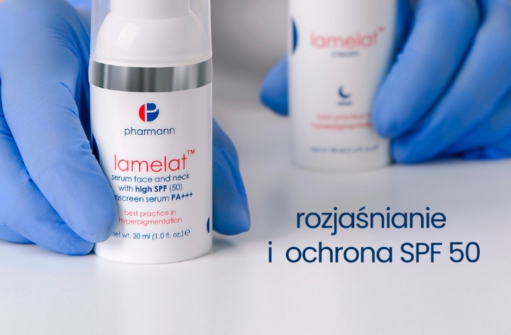 lamelat serum do twarzy i szyi z wysokim SPF 50 lamelat serum do twarzy i szyi z wysokim SPF 50