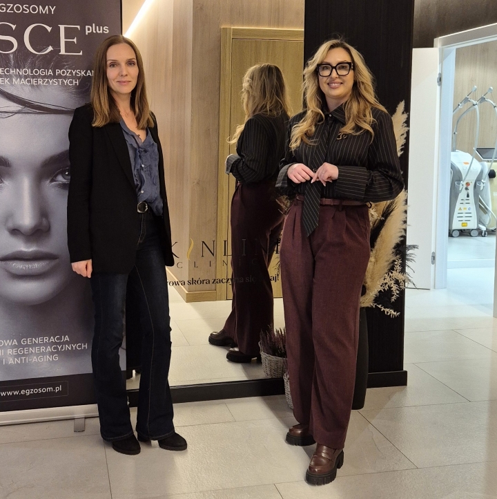 Elena Dumańska i dr n. med. i n. o zdr. Claudia Musiał