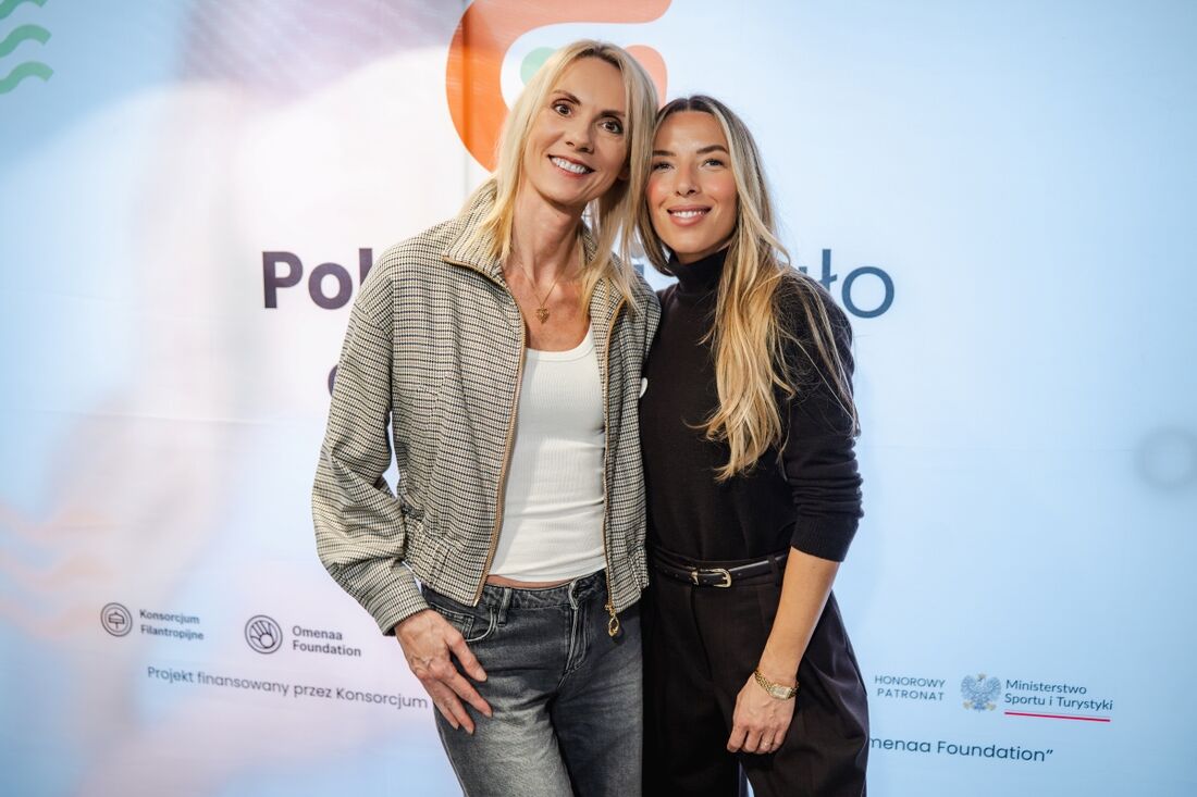 Estera Gabczenko i Ewa Chodakowska