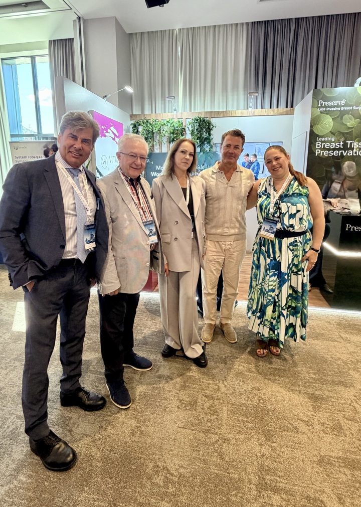 Dr n.med. J.Kolasiński, dr W. Bieńkowski, dr n.med. M. Kolenda, dr Ch. Randquist, J. Bernaś