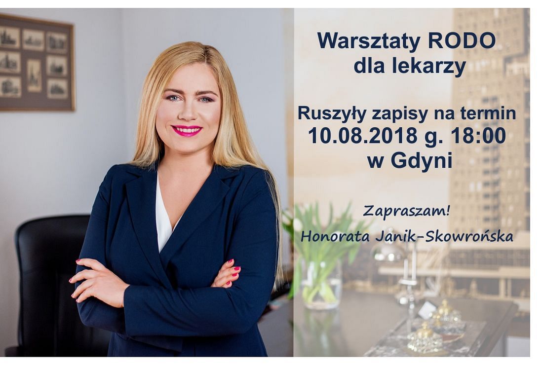 Warsztaty RODO dla lekarzy! 