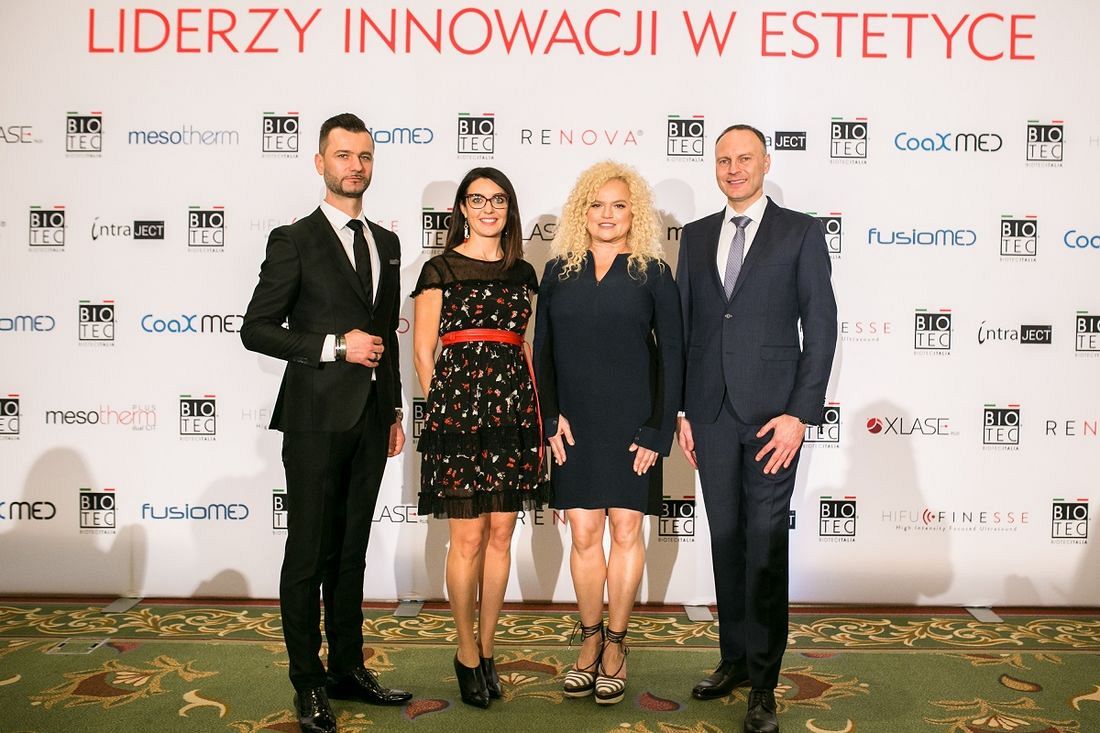 Gala urodzinowa 7-lecia Biotec Lasers Polska - wśród gości Katarzyna Figura 