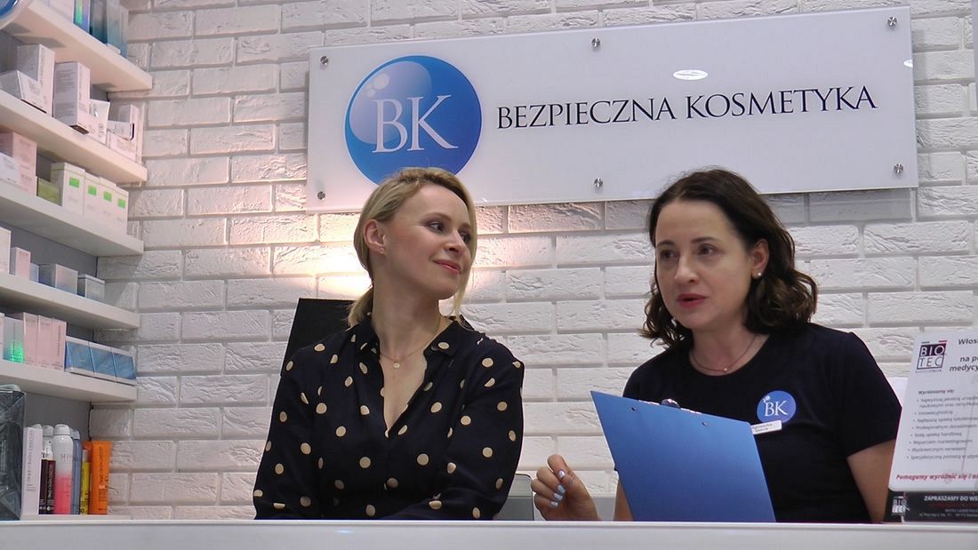 Paulina Holtz na Dniu Otwartym i pokazie zabiegu HIFU Renova w Bezpiecznej Kosmetyce 