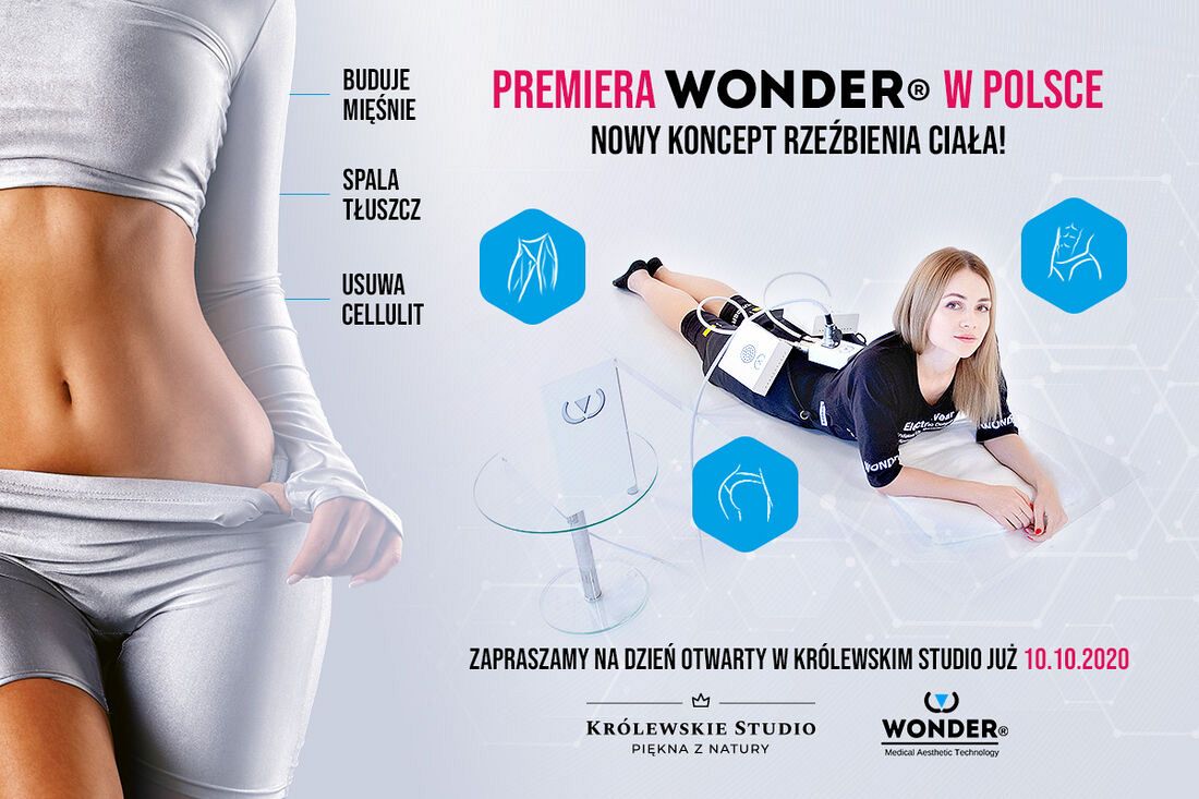 Premiera zabiegu WONDER® podczas Dnia Otwartego w Królewskim Studio Premiera zabiegu WONDER® 