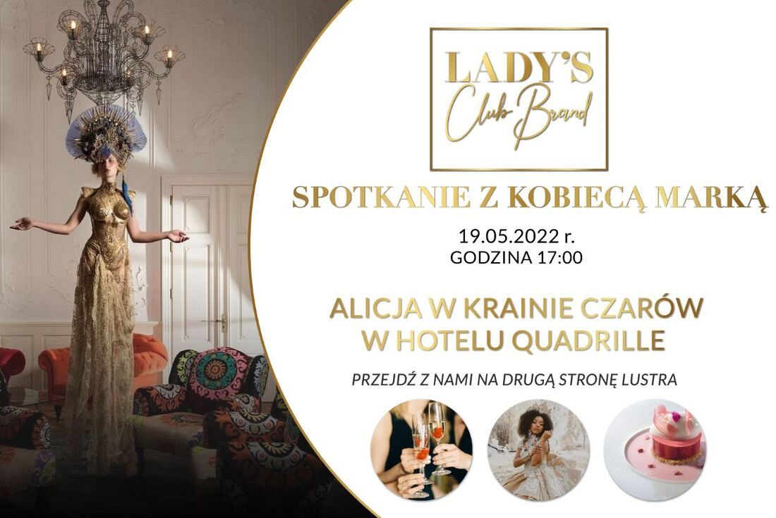 Spotkanie z Kobiecą Marką w Hotelu Quadrille już 19 maja! 