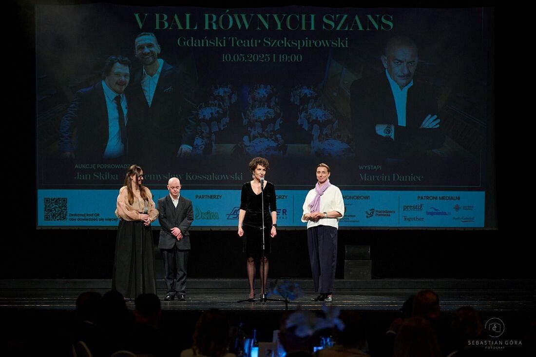 Marcin Daniec gwiazdą V Balu Równych Szans w Gdańskim Teatrze Szekspirowskim 