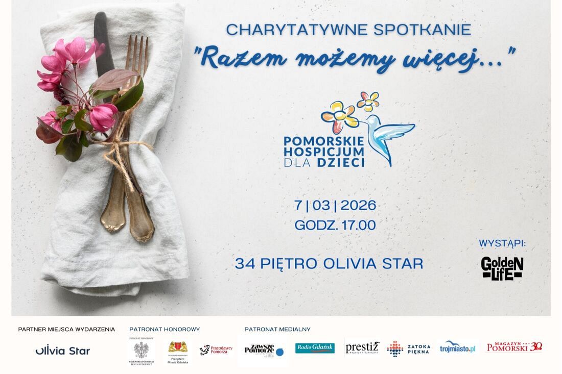 Trzecie Charytatywne Spotkanie Pomorskiego Hospicjum dla Dzieci