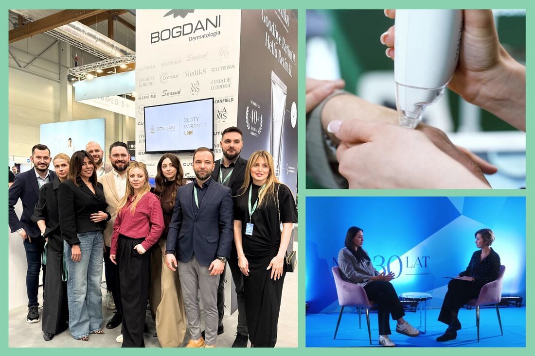 Laser tulowy od Bogdani Dermatologia w terapii Skin Longevity na 50. Kongresie i Targach LNE 