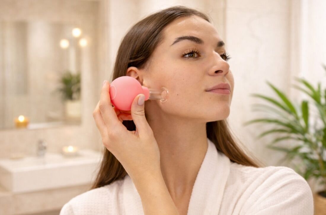 Facial cupping – na czym polega masaż twarzy bańkami i jakie daje efekty? 