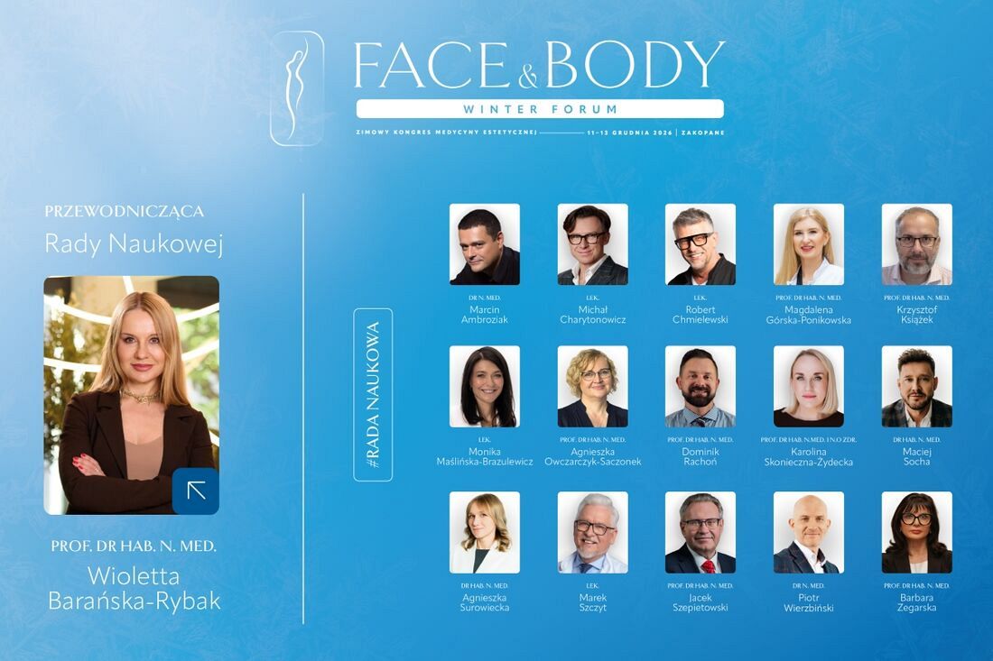 Nowe otwarcie Face&Body Winter Forum 2026. Powołano ekspercką Radę Naukową.
