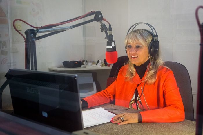 Audycja w Radio Plus / Grażyna Paturalska