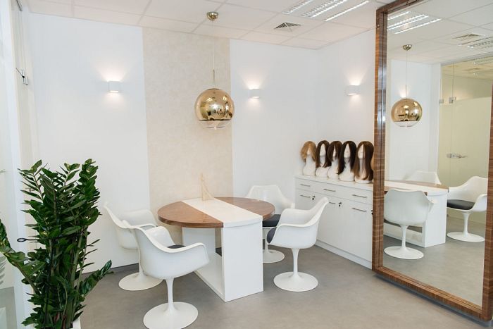 Wnętrze Kliniki Włosów Hair Lab