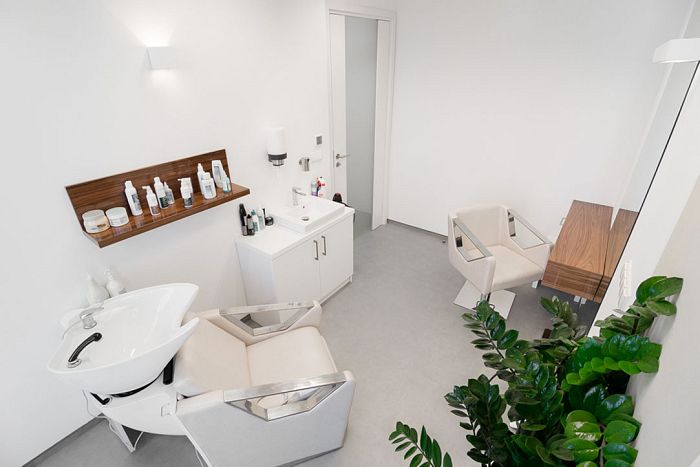 Wnętrze Kliniki Włosów Hair Lab