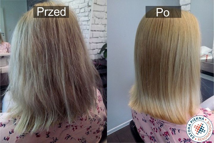 Test zabiegu na włosy OLAPLEX 