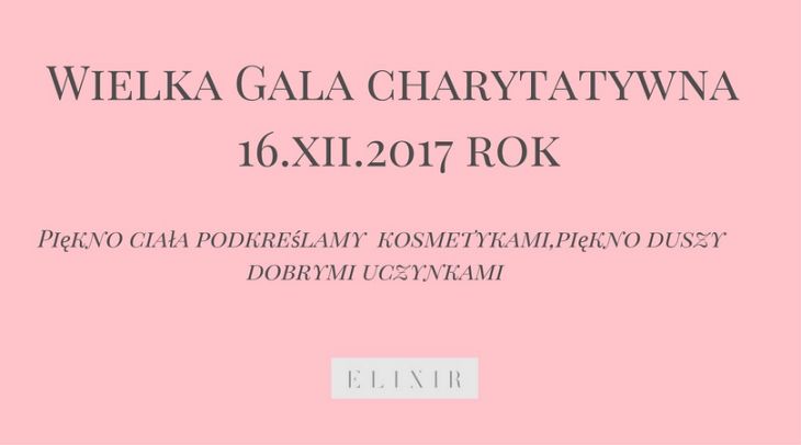 Wielka Gala Charytatywna - klinika Elixir dla Gdyńskiego Hospicjum