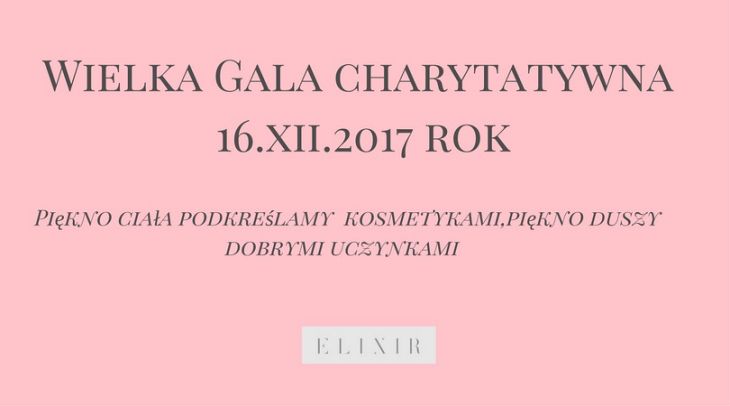 Wielka Gala Charytatywna - klinika Elixir dla Gdyńskiego Hospicjum 