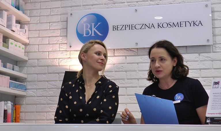 Paulina Holtz na Dniu Otwartym i pokazie zabiegu HIFU Renova w Bezpiecznej Kosmetyce