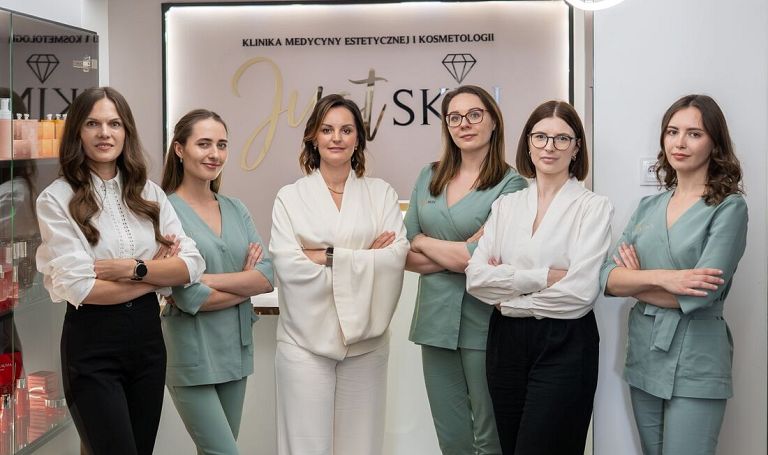 Zespół kliniki JustSkin w Tomaszowie Mazowieckim