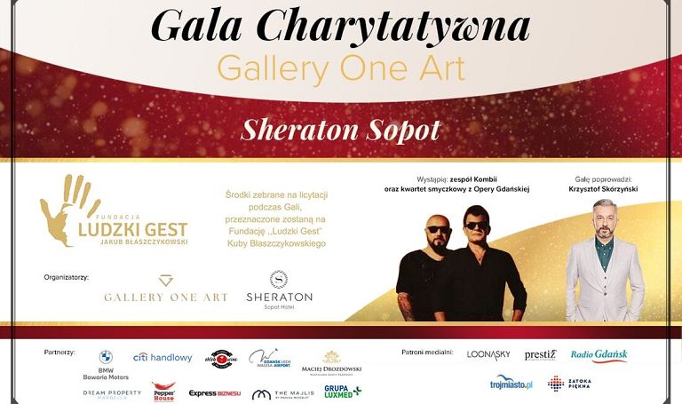 Charytatywna Gala Sztuki z gwiazdami dla Fundacji Ludzki Gest Kuby Błaszczykowskiego