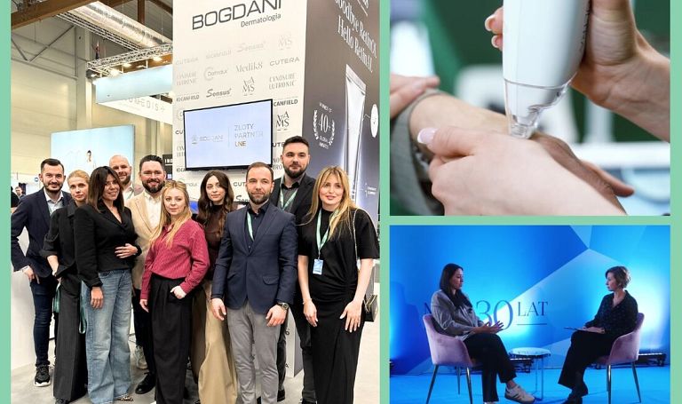 Laser tulowy od Bogdani Dermatologia w terapii Skin Longevity na 50. Kongresie i Targach LNE
