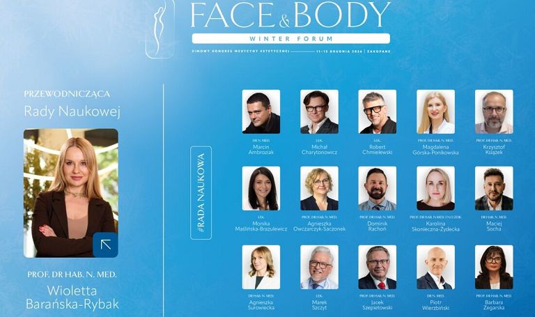 Nowe otwarcie Face&Body Winter Forum 2026. Powołano ekspercką Radę Naukową.