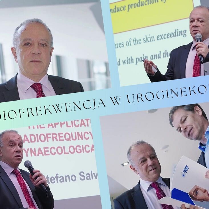 Prof. Stefano Salvatore o radiofrekwencji na XI Łódzkich Dniach Uroginekologicznych