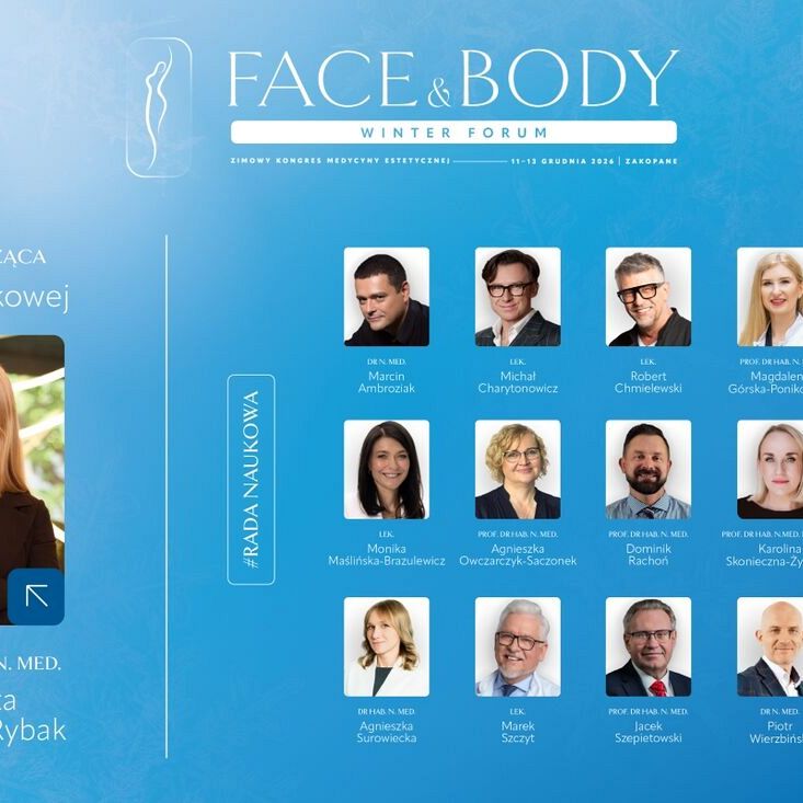 Nowe otwarcie Face&Body Winter Forum 2026. Powołano ekspercką Radę Naukową.