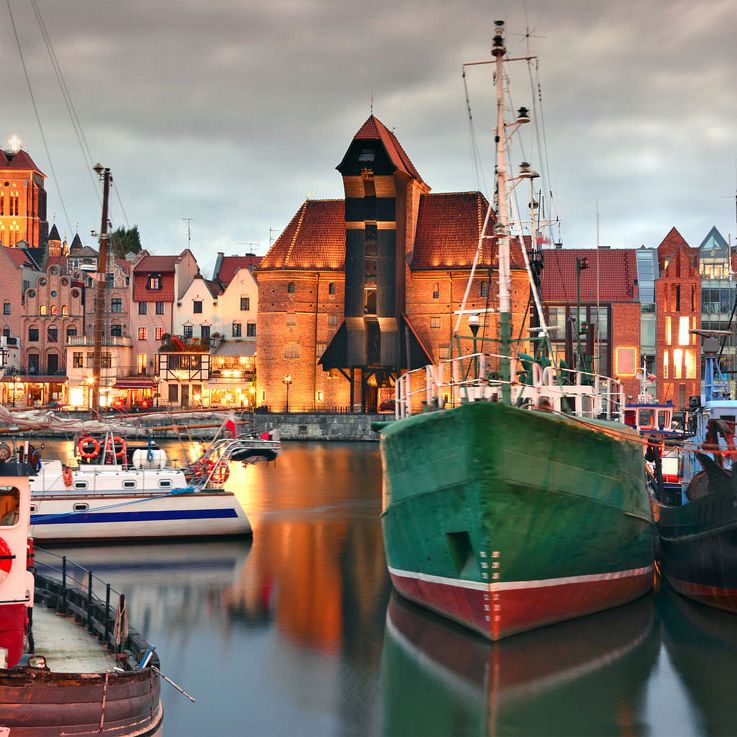 gdańsk żuraw